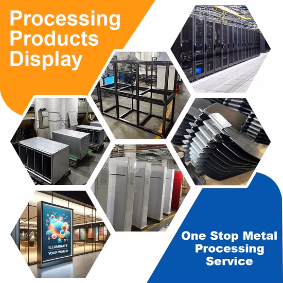 Peças de estampagem de chapa metálica de serviço de fabricação de metal personalizado